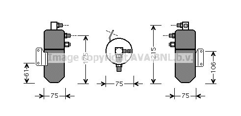 AVA QUALITY COOLING Sausinātājs, Kondicionieris VLD040